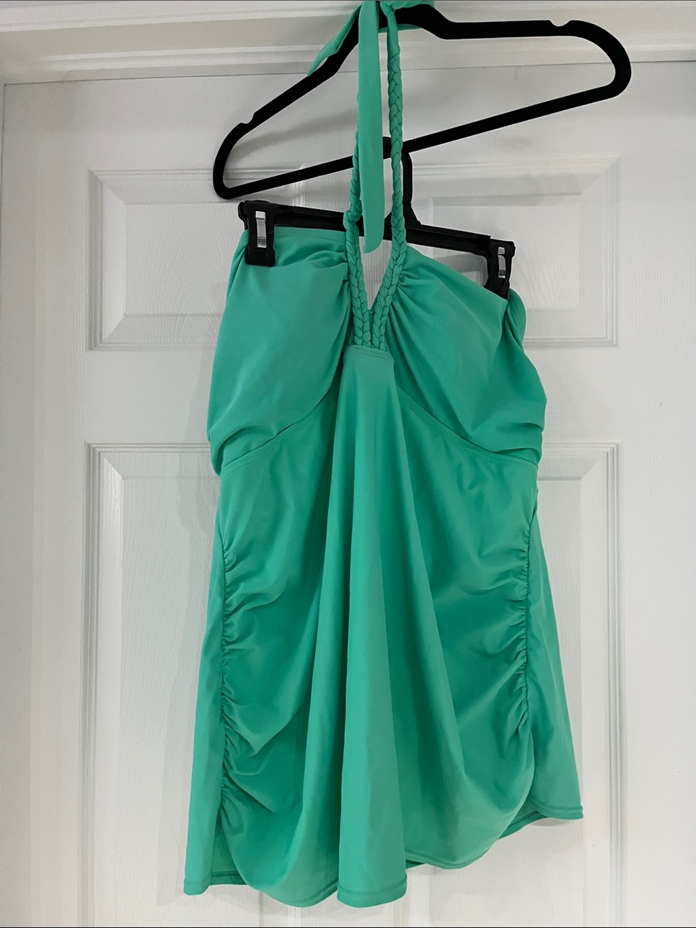 Green Halter Swim top maternity